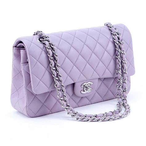 lavender chanel bag phone case